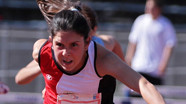 Clara Marín batió el récord sudamericano de menores en 100 metros vallas
