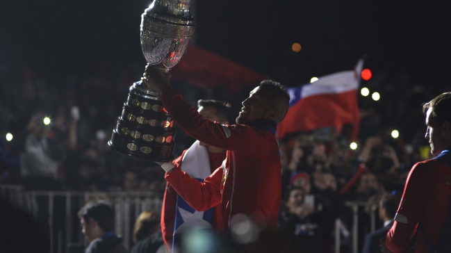 Chile sigue con los festejos tras la obtención de la Copa América