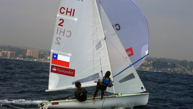 Velero "Santander" quedó fuera del Olympic Test de Río