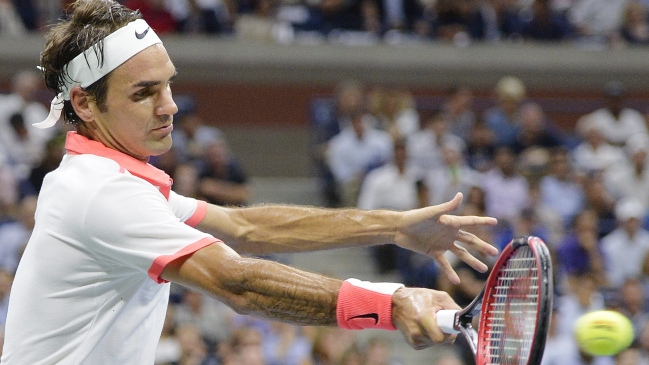 Roger Federer se instaló con solidez en semifinales del US Open