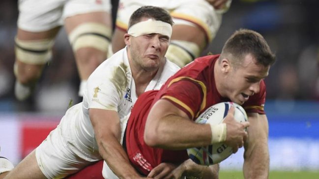 Gales superó agónicamente a Inglaterra en el Mundial de Rugby