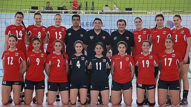 Chile remató sexto en el Sudamericano Femenino de voleibol