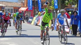 Luis Sepúlveda se impuso en la tercera etapa de la Vuelta del Maule