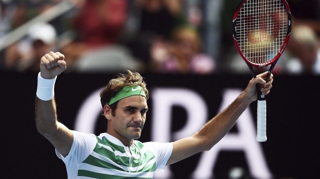 Federer firmó su retorno a semifinales en Australia