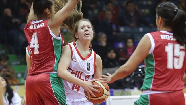 Chile cayó ante México en su tercer encuentro en el Premundial femenino sub 18