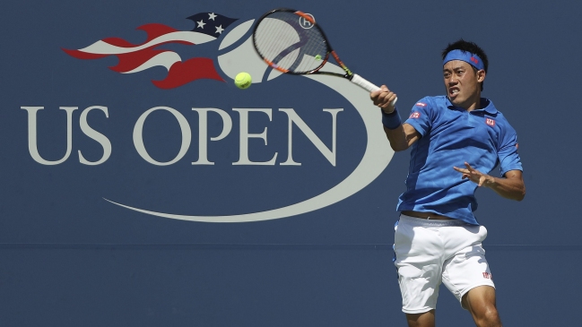 Kei Nishikori batió al alemán Benjamin Becker en su estreno en el US Open