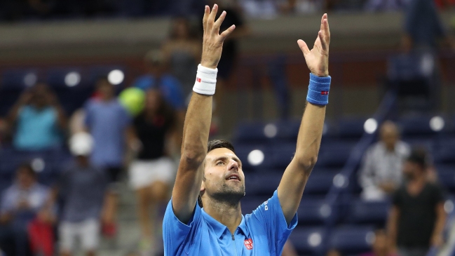 Novak Djokovic avanzó sin jugar a tercera ronda del US Open