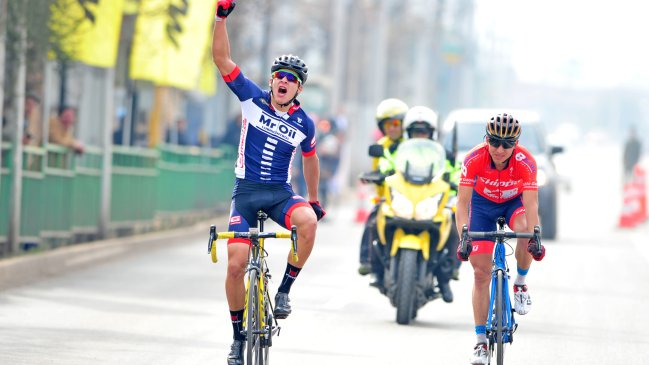 Alonso Gamero ganó el segundo Clasificatorio de la Vuelta Ciclista a Chile 2017