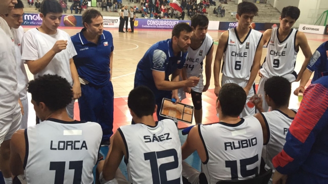 Chile y Argentina definen al campeón del Sudamericano sub 17 de baloncesto