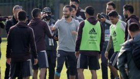 Maluma visitó primer entrenamiento de México en Rusia