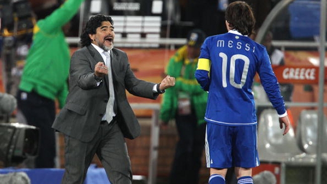 Diego Maradona: Me gustaría que Messi no vaya más a la selección
