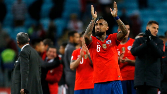 Arturo Vidal se mostró "agradecido por el apoyo de los millones de chilenos"