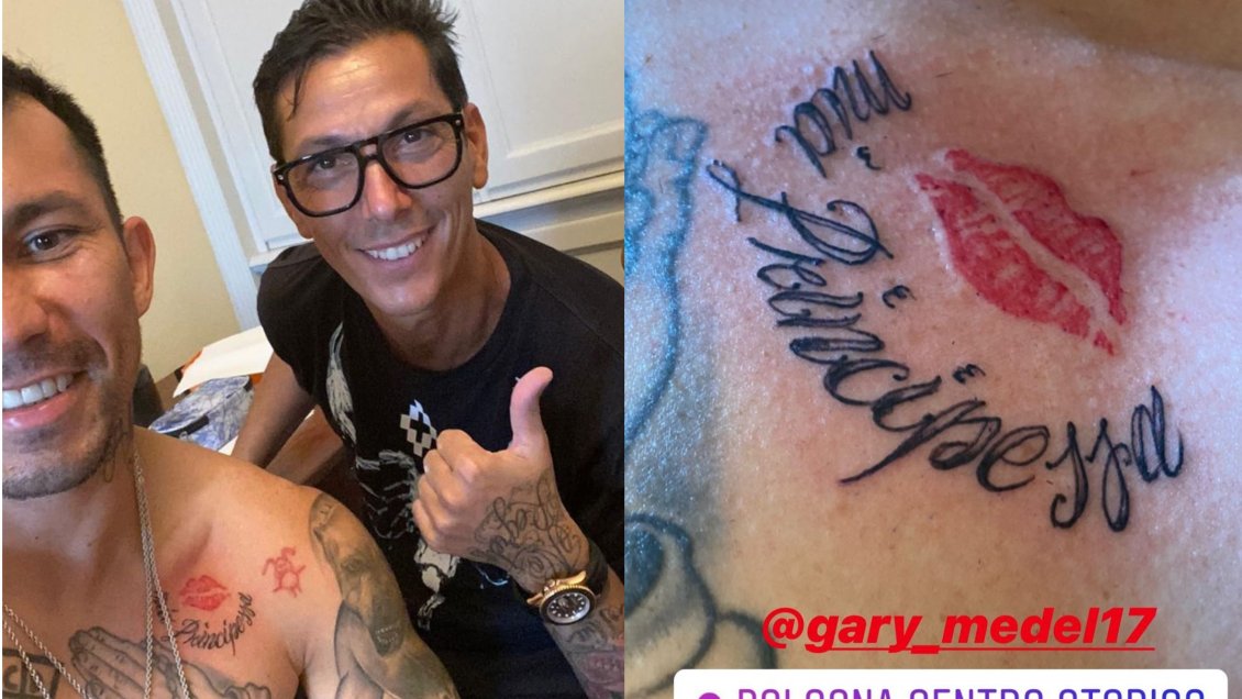 Fotos Mia Principessa El Nuevo Tatuaje Que Gary Medel Dedico A Su Hija Alessandra Alairelibre Cl