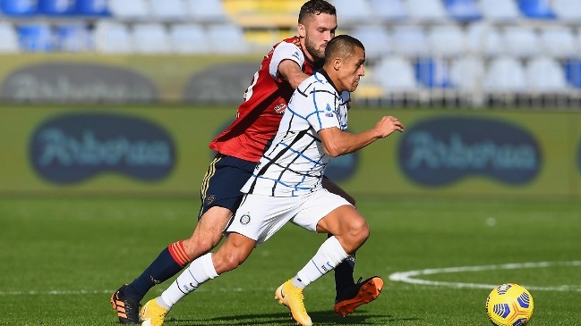 Fotos Alexis Sánchez Fue Titular Y Terminó Resentido En La Victoria De Inter Contra Cagliari