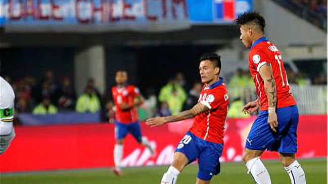 Cuenta de la Copa América recordó golazo de Charles Aránguiz a Bolivia en la edición del 2015