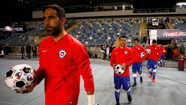 Llegaron dos referentes: Claudio Bravo y Gary Medel se unieron a la Roja