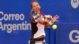 Daniela Seguel logró un sólido triunfo y avanzó a octavos de final en el WTA 125 de Buenos Aires