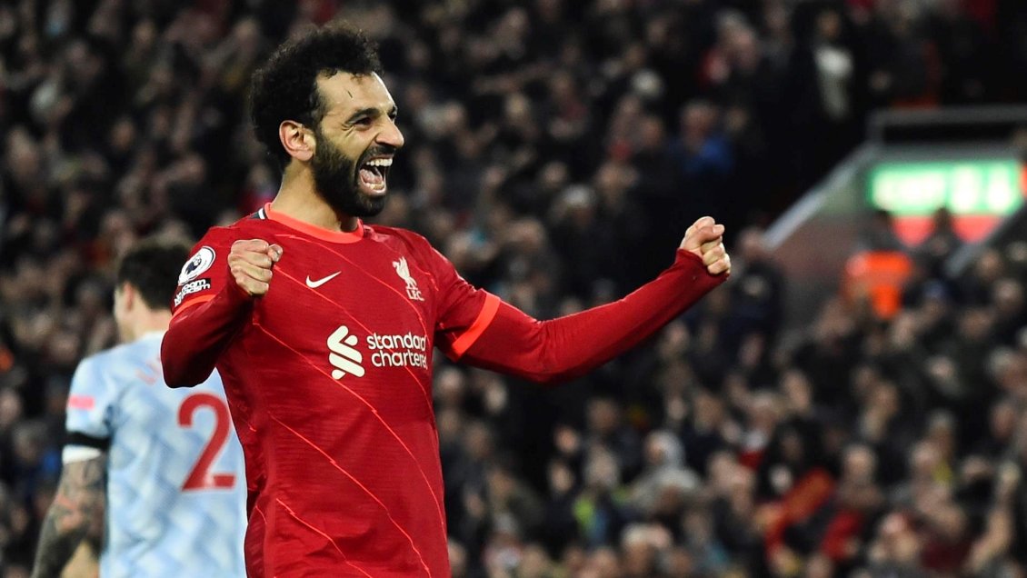 Video Mohamed Salah Cerró Con Un Golazo De Globito El Baile De Liverpool A Manchester United 0787