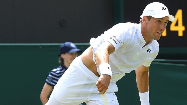 Casper Ruud, tercer cabeza de serie, cayó contra Humbert en Wimbledon