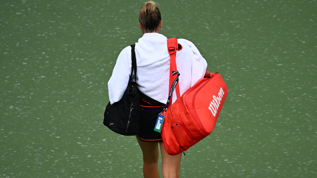 La lluvia interrumpió la jornada de semifinales en el torneo de Cincinnati