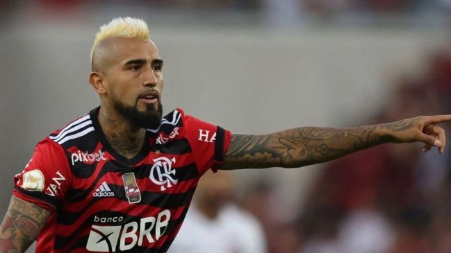 Flamengo de Arturo Vidal enfrenta a Sao Paulo en la semifinales de la Copa de Brasil