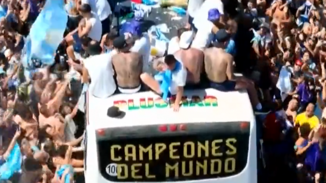 Minuto A Minuto La Selección Argentina Celebra El Título Del Mundial En Buenos Aires 9556