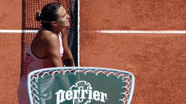 Sabalenka se sinceró en Roland Garros: No apoyo la guerra ni a Lukhashenko