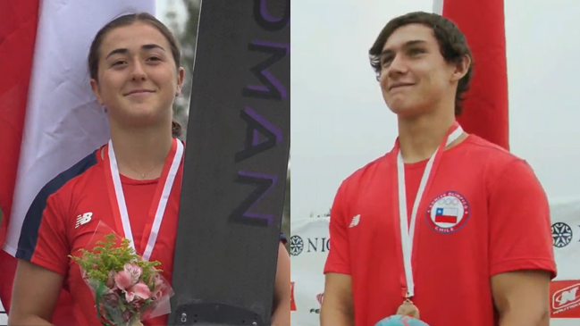¡Campeones! Agustina Varas y Martín Labra ganaron oro en el Mundial Sub 21 de Esquí Náutico