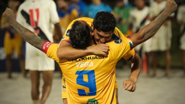 Municipal Alto Hospicio avanzó a las semifinales de la Libertadores de Fútbol Playa