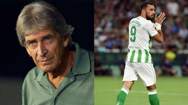 Pellegrini expresó su desacuerdo con Borja Iglesias por renunciar a la selección española