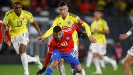 La Roja falló ocasiones muy claras y sufrió con el VAR en empate con Colombia