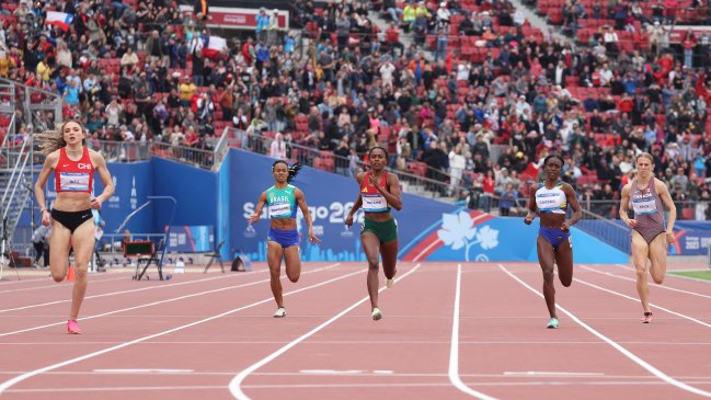 Martina Weil ganó su serie e irá por medalla en la final de los 400 metros en Santiago 2023