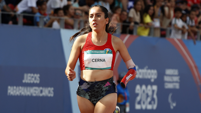 Amanda Cerna ganó medalla de bronce en 400 metros de los Parapanamericanos
