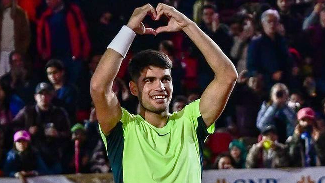 Carlos Alcaraz recibió el premio de la ATP a la deportividad en la temporada 2023