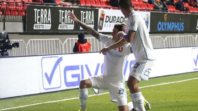 Franco Calderón celebró su cumpleaños anotando su primer gol en la U