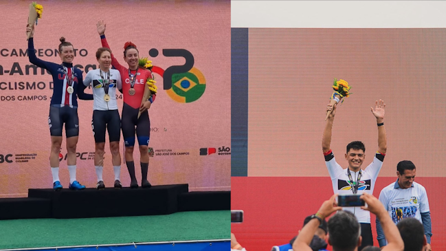 Team Chile brilló con medallas en Panamericano de Ciclismo en Brasil