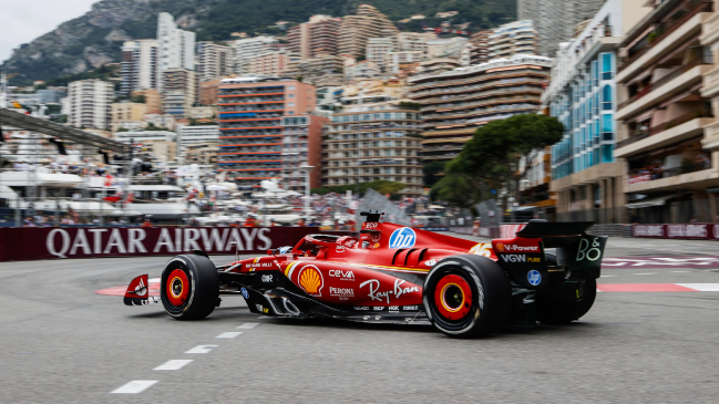 Charles Leclerc tuvo los mejores tiempos en los entrenamientos libres del GP de Mónaco
