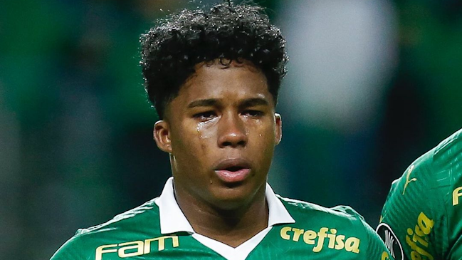 Endrick tuvo una noche cargada de emociones en su adiós a Palmeiras