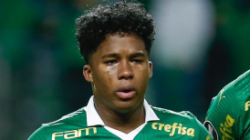Endrick tuvo una noche cargada de emociones en su adiós a Palmeiras