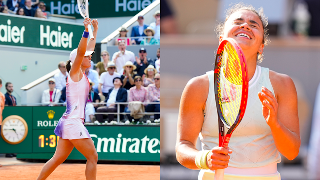 Iga Swiatek y Jasmine Paolini se citaron en la gran final femenina de Roland Garros