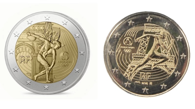 Conoce las monedas conmemorativas de los Juegos Olímpicos de París 2024