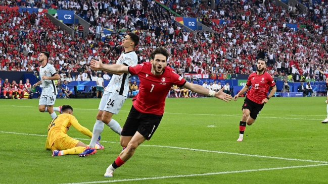 Georgia logró un histórico triunfo en la Eurocopa ante la Portugal de Cristiano Ronaldo