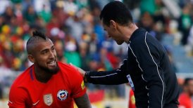 Arturo Vidal se sumó a la rabia chilena contra Wilmar Roldán