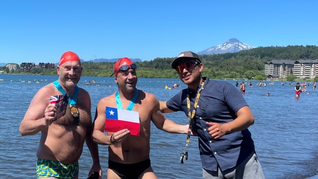 Nadador chileno registró dos maratones reconocidas internacionalmente