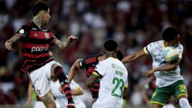 Erick Pulgar no tuvo tiempo de respiro en Flamengo