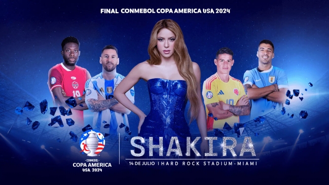 ¿Al estilo del Super Bowl? Shakira cantará en la final de la Copa América