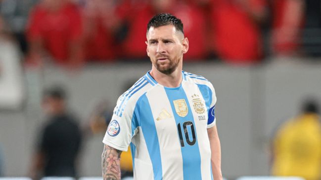 La celebración de Lionel Messi se vio empañada por el dardo que lanzó a CONMEBOL sobre Copa América