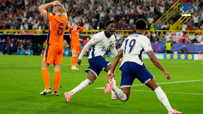 Inglaterra tumbó en la agonía a Países Bajos e irá por su revancha en una final de Eurocopa