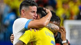 James Rodríguez no pudo contenerse tras el paso de Colombia a la final de Copa América