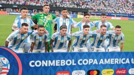 Argentina repetirá alineación para enfrentar a Colombia en la final de la Copa América